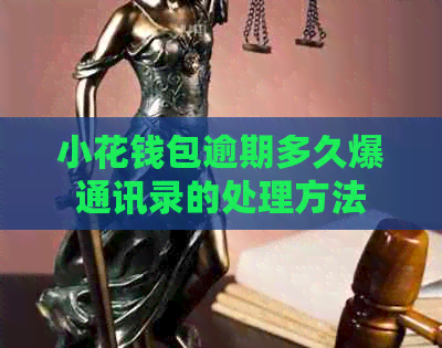 小花钱包逾期多久爆通讯录的处理方法