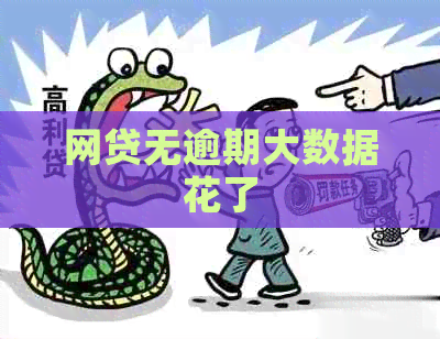 网贷无逾期大数据花了