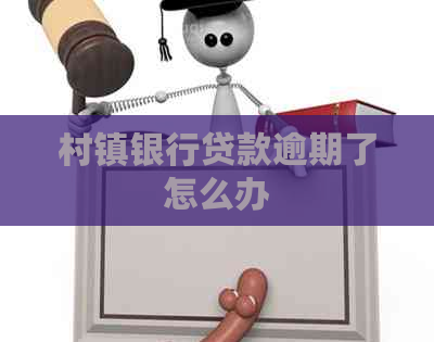 村镇银行贷款逾期了怎么办