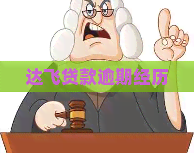 达飞贷款逾期经历
