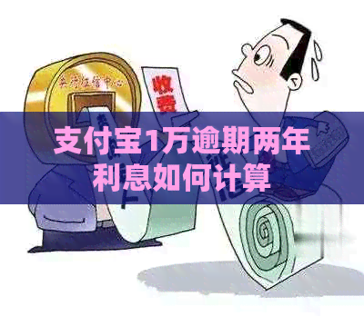信用卡1万逾期两年利息如何计算