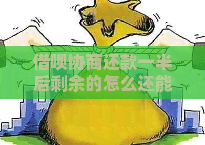 信用卡协商还款一半后剩余的怎么还能避免逾期