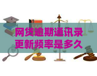 网贷逾期通讯录更新频率是多久