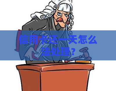 信用卡还一天怎么法处理？