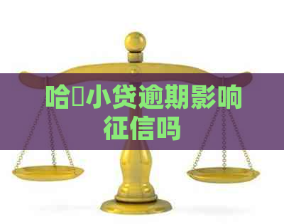 哈啰小贷逾期影响吗