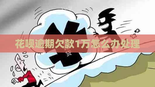 白条逾期欠款1万怎么办处理