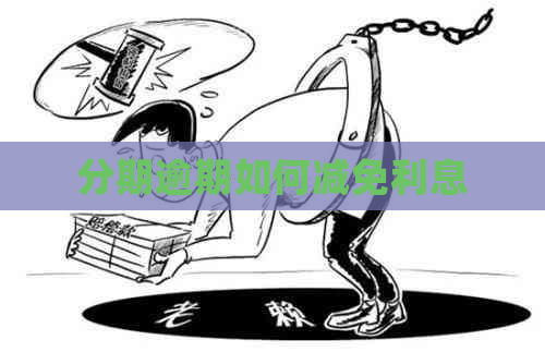 分期逾期如何减免利息