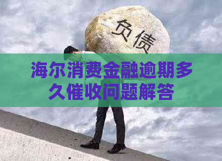海尔消费金融逾期多久问题解答