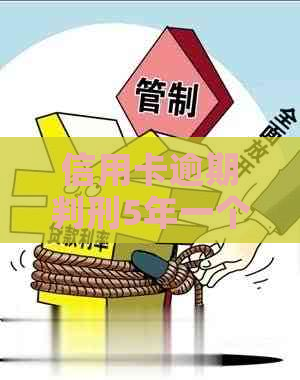 信用卡逾期判刑5年一个月的后果是什么