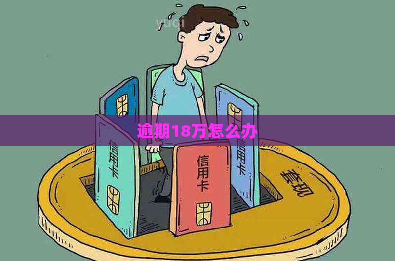 逾期18万怎么办