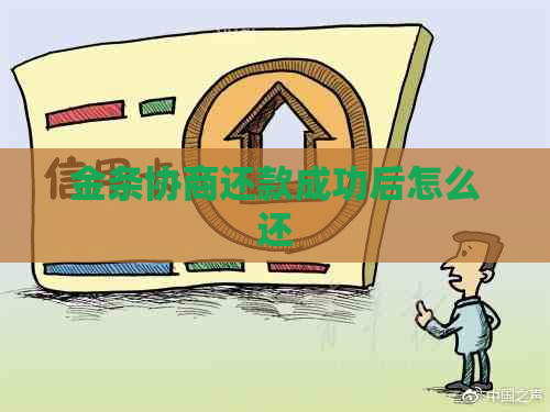 金条协商还款成功后怎么还
