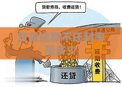 贷款逾期不还利率是多少