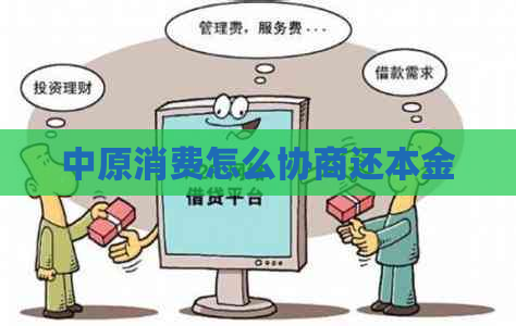 中原消费怎么协商还本金