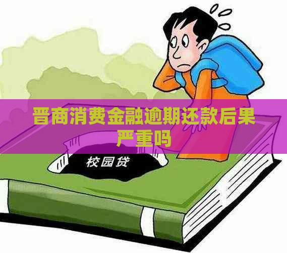 晋商消费金融逾期还款后果严重吗