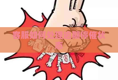 客服如何处理逾期停催状态