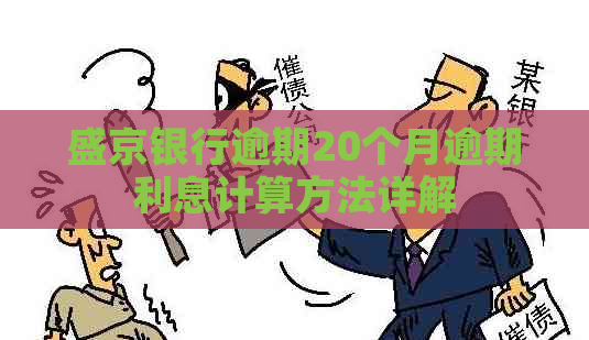 盛京银行逾期20个月逾期利息计算方法详解