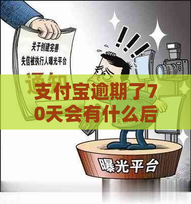 信用卡逾期了70天会有什么后果