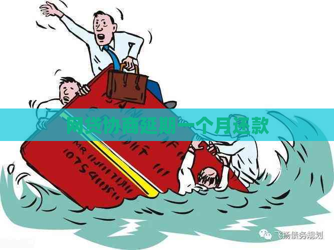 网贷协商延期一个月还款