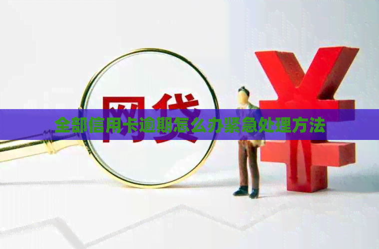 全部信用卡逾期怎么办紧急处理方法