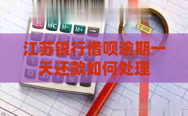 江苏银行信用卡逾期一天还款如何处理