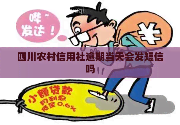 四川农村信用社逾期当天会发短信吗