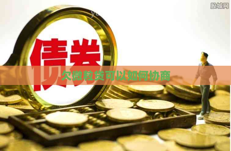 欠微粒贷可以如何协商