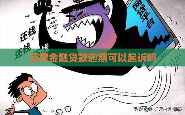 消费金融贷款逾期可以起诉吗