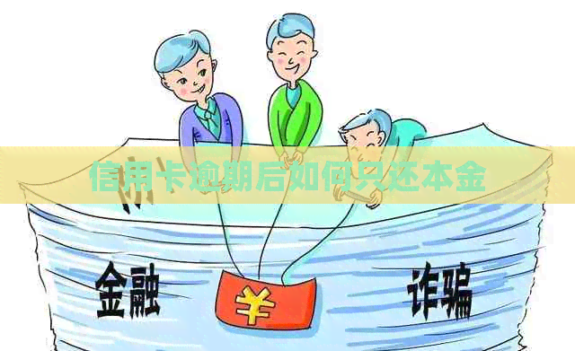 信用卡逾期后如何只还本金