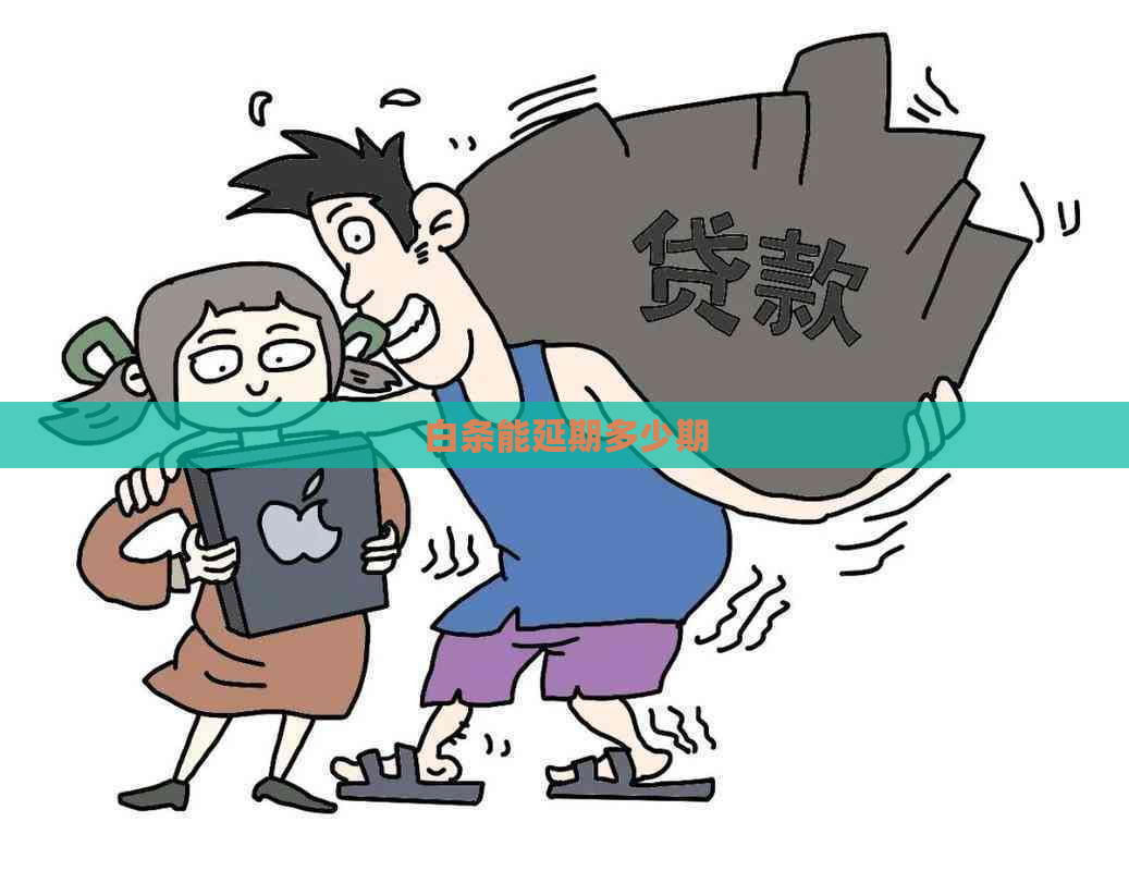 白条能延期多少期