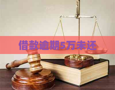 借款逾期5万未还