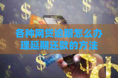 各种网贷逾期怎么办理延期还款的方法