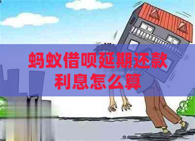 蚂蚁借呗延期还款利息怎么算
