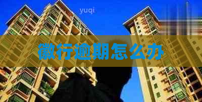 徽行逾期怎么办