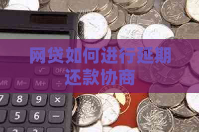 网贷如何进行延期还款协商