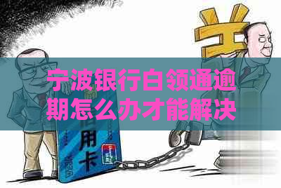 宁波银行白领通逾期怎么办才能解决问题