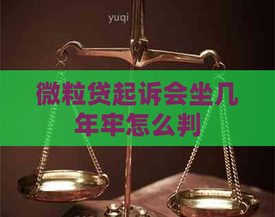 微粒贷起诉会坐几年牢怎么判