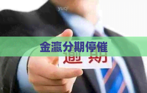 金瀛分期停催
