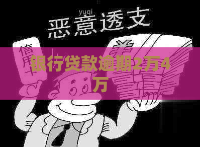 银行贷款逾期2万4万