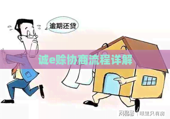 诚e赊协商流程详解