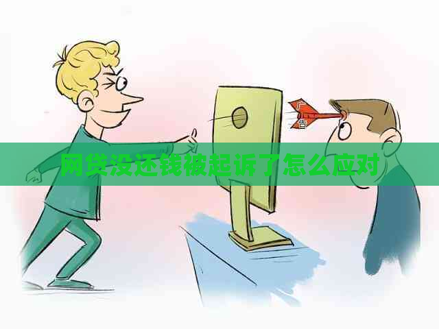 网贷没还钱被起诉了怎么应对