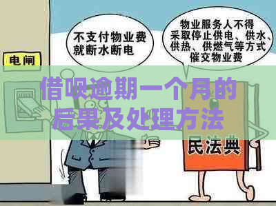 信用卡逾期一个月的后果及处理方法