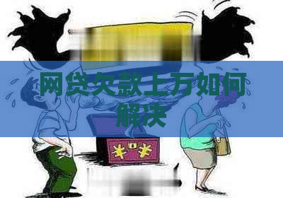 网贷欠款上万如何解决