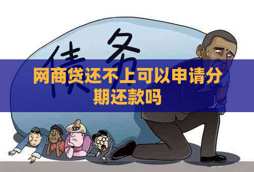 网商贷还不上可以申请分期还款吗