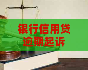 银行信用贷逾期起诉