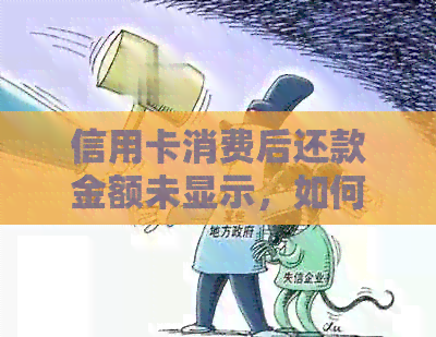 信用卡消费后还款金额未显示，如何处理及解决方法全面解析