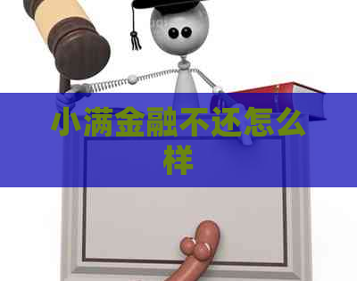 小满金融不还怎么样