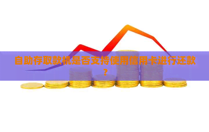 自助存取款机是否支持使用信用卡进行还款？