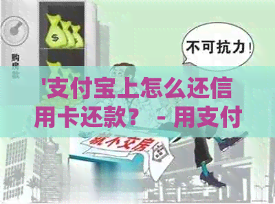 '支付宝上怎么还信用卡还款？ - 用支付宝还信用卡的步骤与方法'