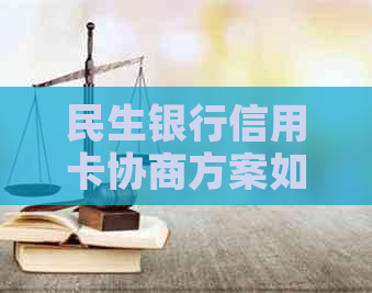 民生银行信用卡协商方案如何选择