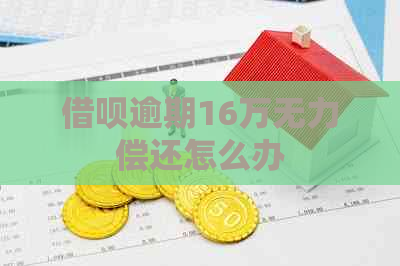 信用卡逾期16万无力偿还怎么办